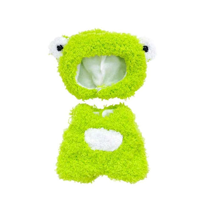 17CM Plush Doll Clothes Kawaii Doll Clothes Plush Doll Changing Clothes Dolll Clothes Suit Dolls Accessories