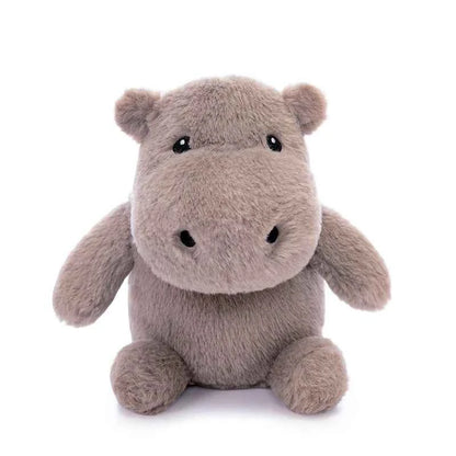 26CM Cute Elephant Hippo Lion Plush Toys Soft Stuffed Cartoon Animal Doll Cute Fat Forest Doll For Birthday Gifts