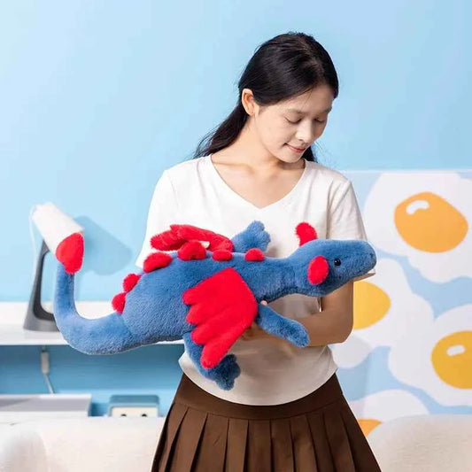 Colorful Little Flying Dragon Plush Toy – Soft Dragon Stuffed Animal