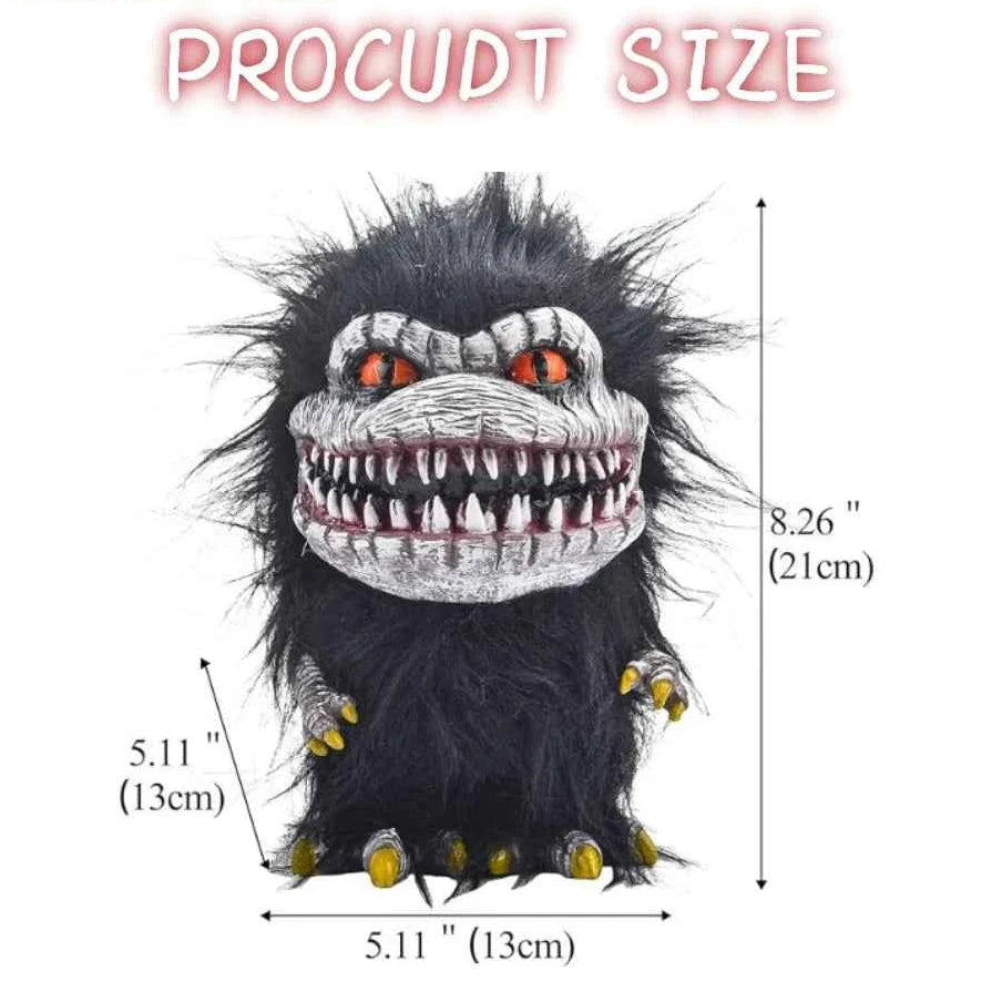Critters Prop Doll Cute Plush Doll Ornament Kids Adult Halloween Birthday Gift Plushies Stuffed Animal Critter Doll