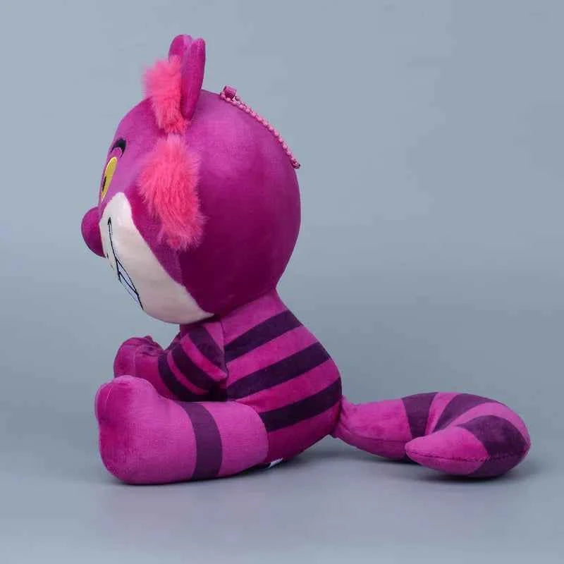 New Plush Stuffed Toy Cute Alice Wonderful Cat Cheshire Cat Kawaii Plush Doll Backpack Decoration Children's Birthday Gift