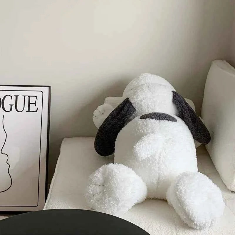 Snoopy Plush Cushion – Large Stuffed Dog Pillow for Sofa & Bed