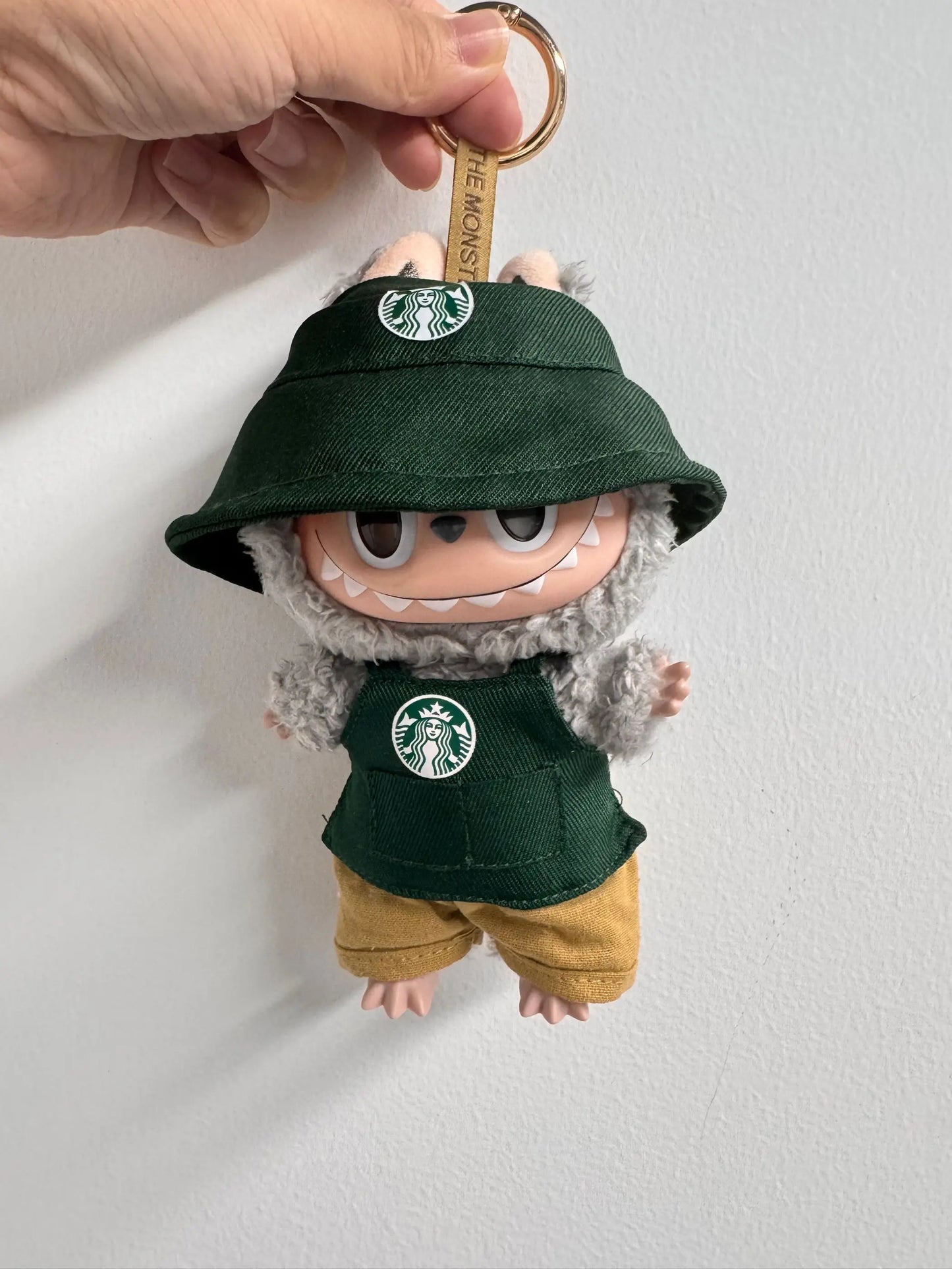 Labubu Doll Clothes (5.9-6.7 in) - BJD V1 V2 V3 Coffee Suit Clothing Accessory