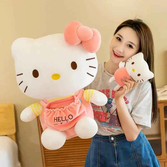 Mother and Child Hello Kitty Plush Doll (12.60 inches) - Rose Cartoon Stuffed Toy