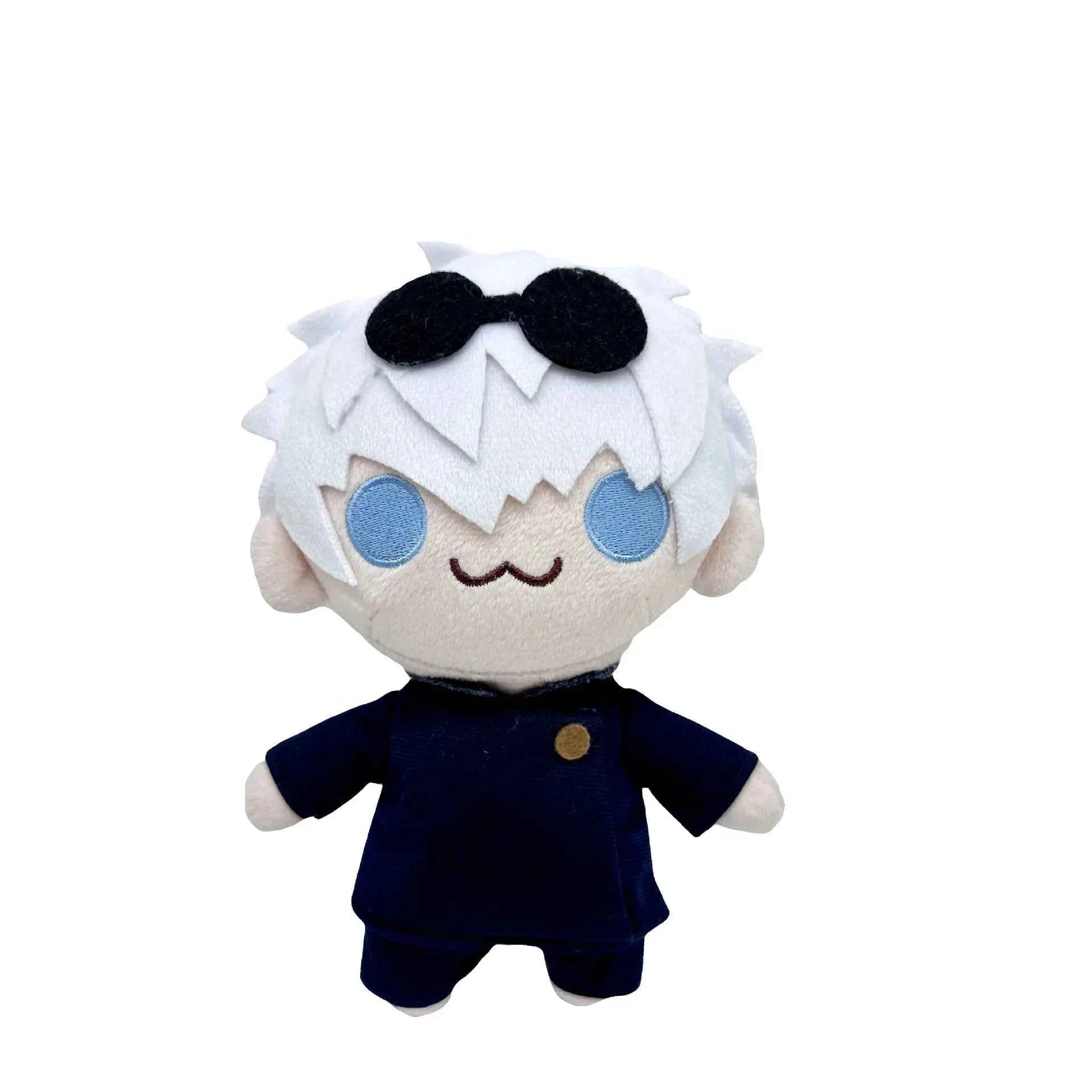 22cm Gojo And Geto Plush Toys Hot Anime Figure Plushies Toys Stuffed Animals Doll Pillow Home Decor Kids Birthday Gift Boys Toy