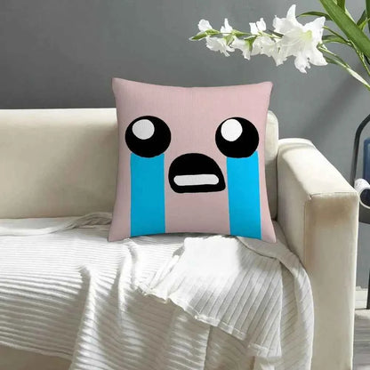 The Binding of Isaac Pillow Case - Double-sided Print Plush Square Throw Cushion Decor