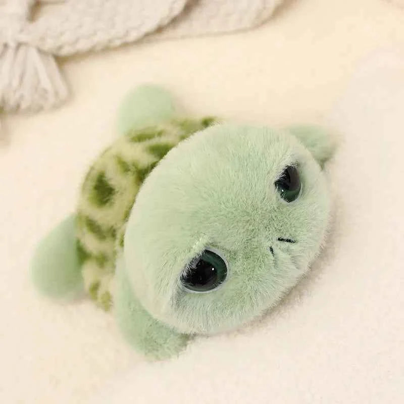 Cute Big Eyes Turtle Plush Toy – Soft Stuffed Sea Turtle Doll