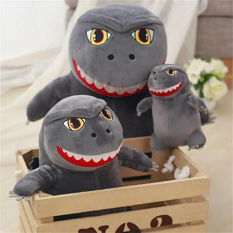 Monster Dinosaur Plush Toy – Soft Cartoon Kaiju Stuffed Doll
