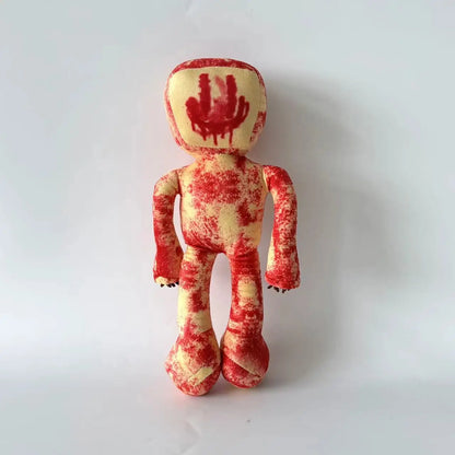 Kawaii Backrooms Horror Game Plush Doll - Soft Stuffed Smiler Faceling Wanderer Halloween Gift Faceling-30cm (11.8")