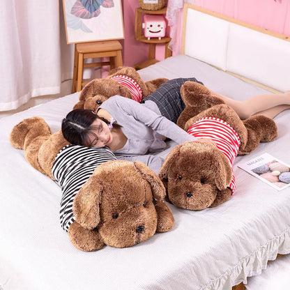 Giant Dog Plush Pillow – Soft Stuffed Animal Body Cushion