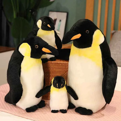 Cute Fluffy Penguin Plush Doll - Soft Stuffed Animal Toy Room Decor Gift, 3 Sizes 45cm (17.7")
