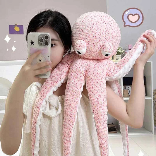 Giant Long Legs Octopus Plush Pillow – Soft Marine Stuffed Animal