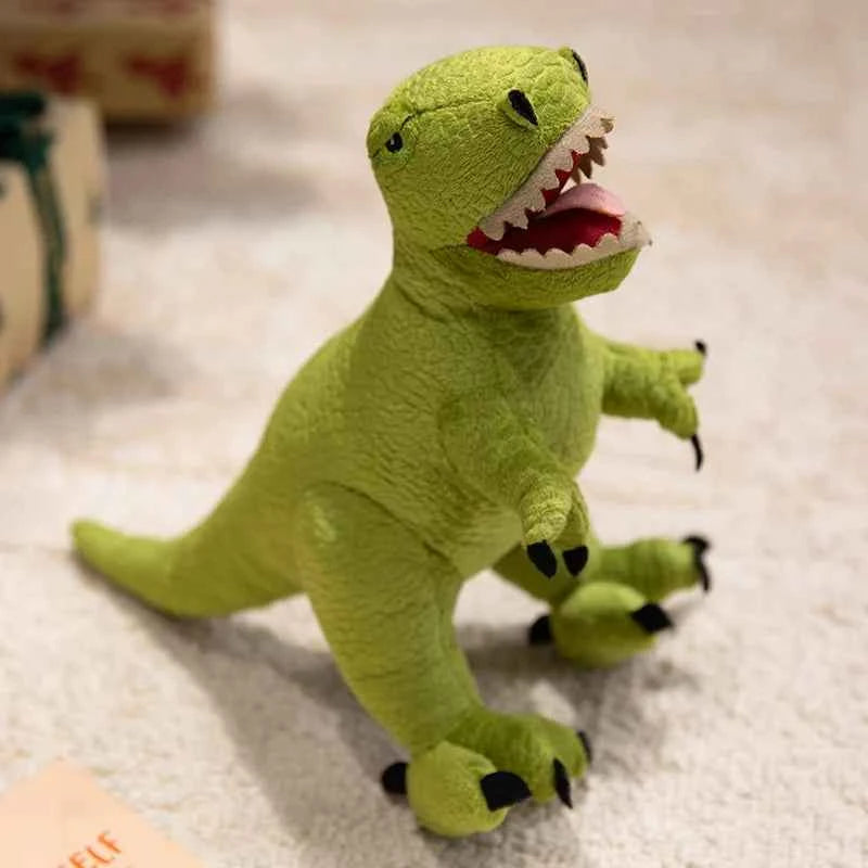 Cute Dinosaur Plush Toy - Soft Stuffed Dino Collectible Gift for Kids and Collectors, 5 Characters Tyrannosaurus 34cm