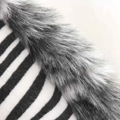 Standing Zebra Plush Toy – Giant Realistic Zebra Stuffed Animal