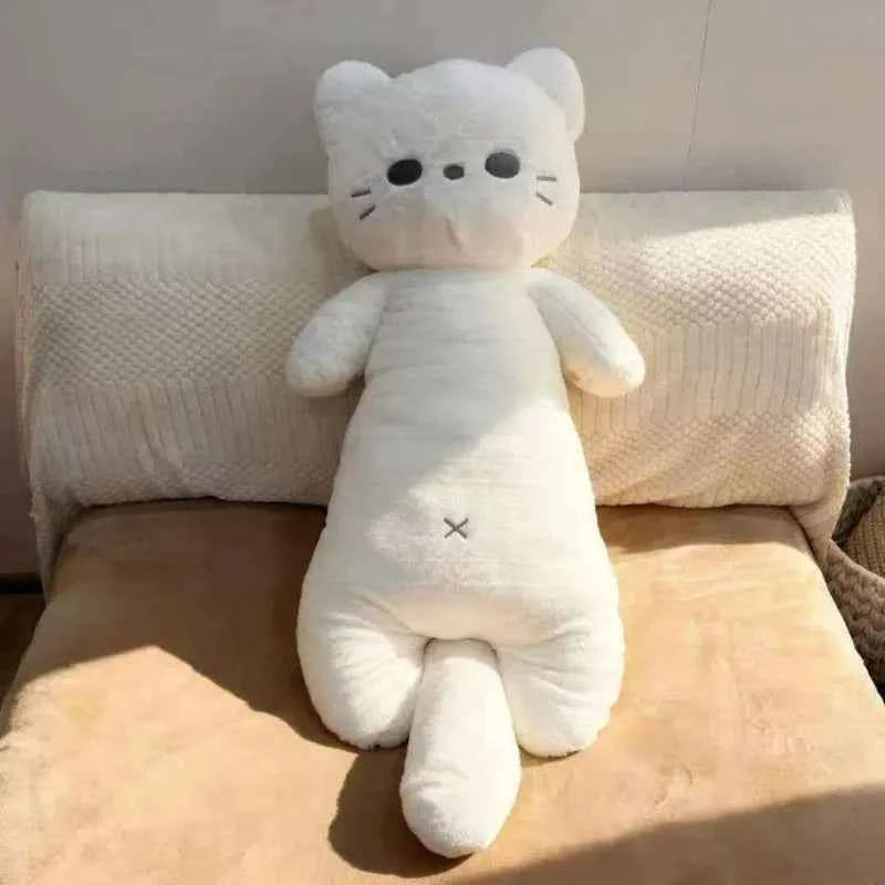 Kawaii Large Cat Plush Pillow – 70 cm or 110 cm