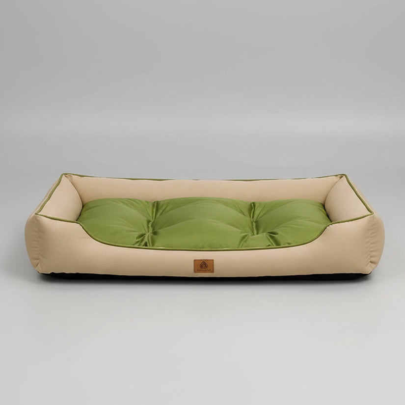 Large Dog Bed Waterproof Dog Bed Big Dogs Summer Cooling Beige