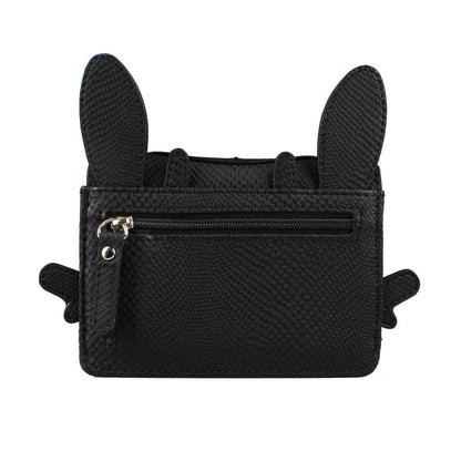 Kawaii 3D Dragon Animal Wallet (4.9 in) - Cute Women's Coin Purse & Keychain Bag