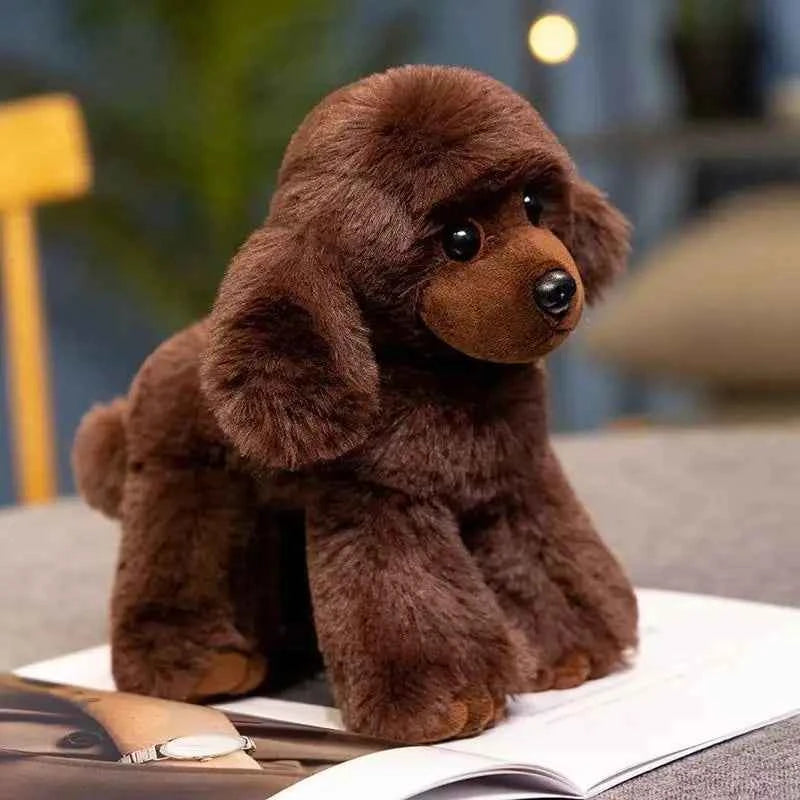 Long Leg Poodle Plush Toy – Handmade Cute Dog Stuffed Animal