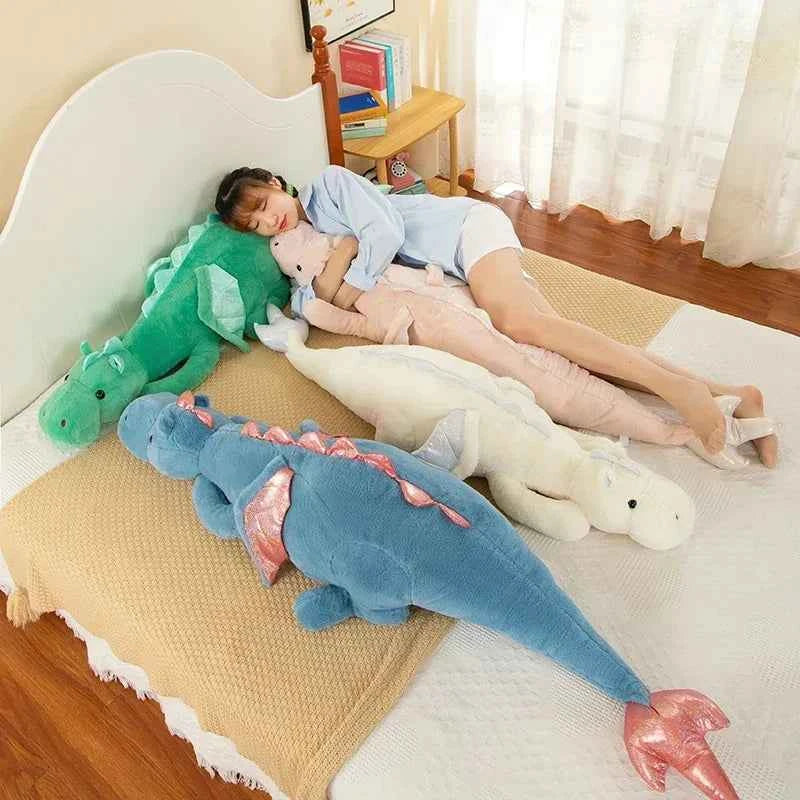 Giant Flying Dragon Plush Toy – 150cm Long Stuffed Pillow