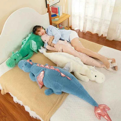 Giant Flying Dragon Plush Toy – 150cm Long Stuffed Pillow