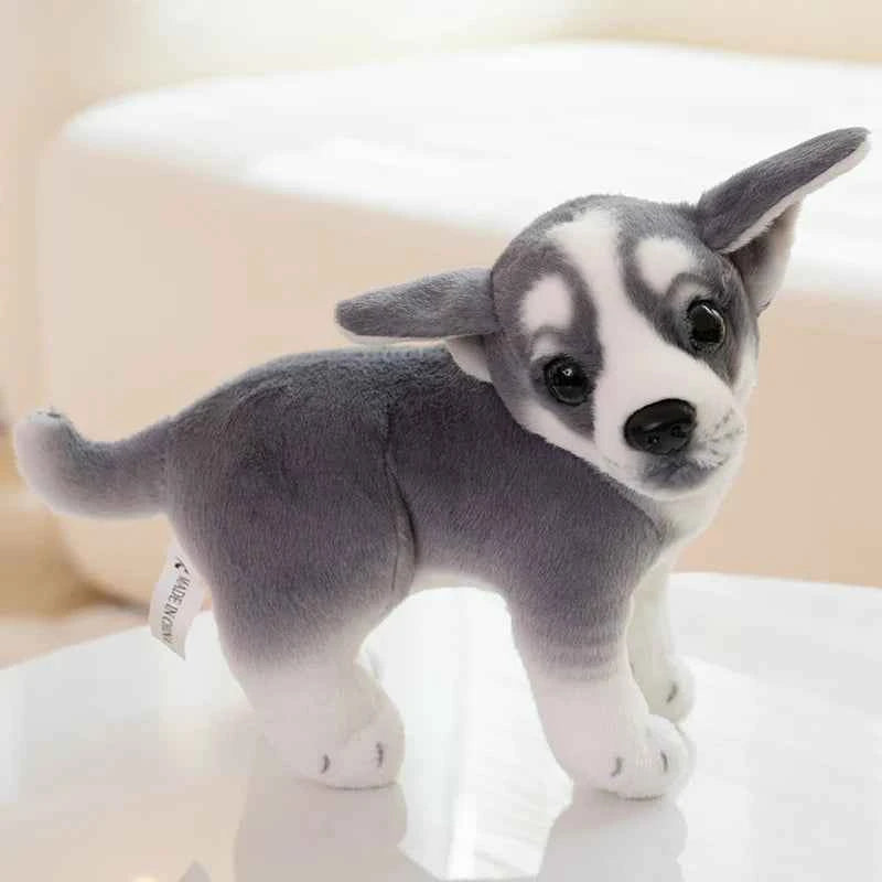 20cm 8 inches Plush Dog Soft Toys Kawaii Baby Dalmatian Bulldog Beagle Chihuahua Stuffed Animal Cute Gift for Girl Boy Xmas