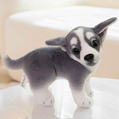 20cm 8 inches Plush Dog Soft Toys Kawaii Baby Dalmatian Bulldog Beagle Chihuahua Stuffed Animal Cute Gift for Girl Boy Xmas