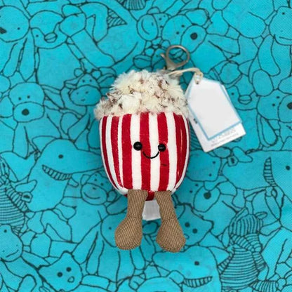 Marshmallow Plush Toy, Mini Cherry Charm, Jellyfish Plush Toy, Watermelon, Sunflower, JC Sour Pickle Bag Charm