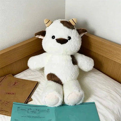 Cute Cow Plush Toy – Soft Stuffed Cow Companion Plush B 15.7" (40cm)