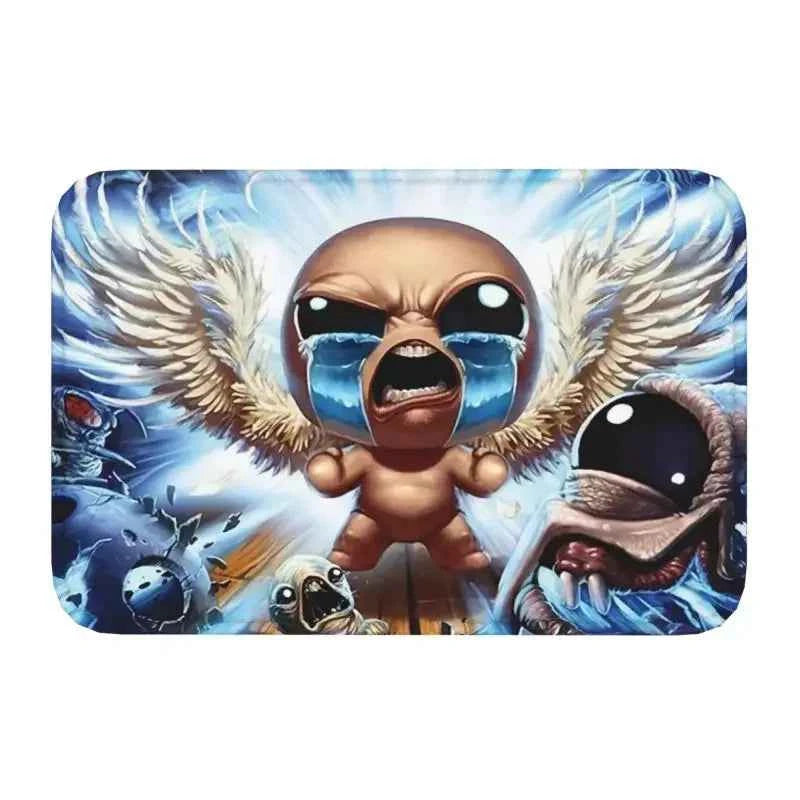 The Binding Of Isaac Pixel Front Floor Door Entrance Mat Indoor Bathroom Kitchen Doormat Living Room Carpet Rug