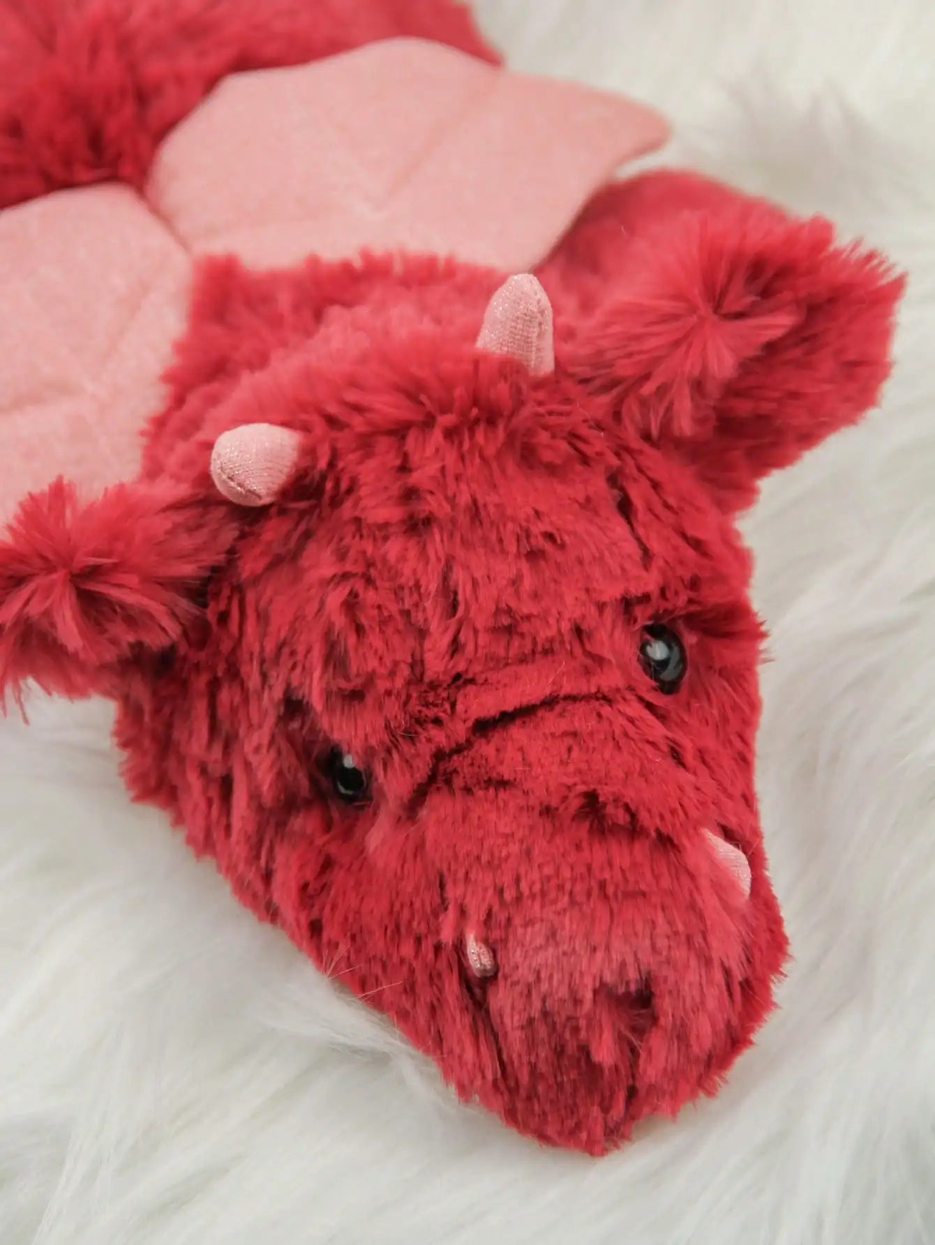 Cute Dragon Plush Toy – 38cm Soft Pterosaur Stuffed Pillow Red 15" (38cm)