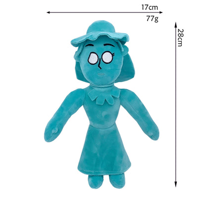 Digital Circus Character Plush Toy – Soft Stuffed Rabbit & Clown Doll Jelly Man 8.7"-9.8" (22-25cm)