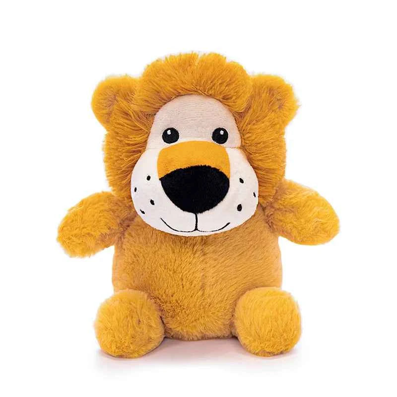26CM Cute Elephant Hippo Lion Plush Toys Soft Stuffed Cartoon Animal Doll Cute Fat Forest Doll For Birthday Gifts