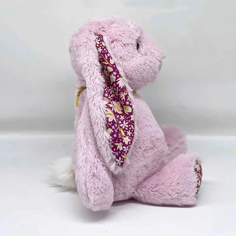 New JC Platinum Edition Pink Floral Rabbit Plush Toy Plush