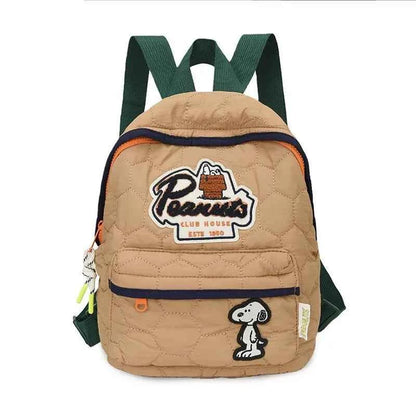 Snoopy Club House Quilted Mini Backpack – Kids Preschool Rucksack