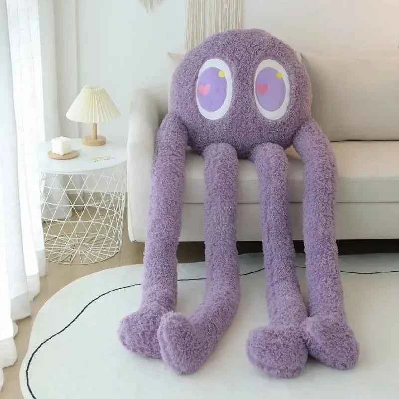 Giant Long Legs Octopus Plush Toy (35.4/74.8 in) - Soft Stuffed Squid Pillow Gift