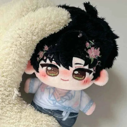 Flower Series Love & Deepspace Plush Keychain Cute Cartoon S4 Zayne