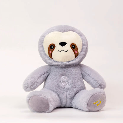 Soothing Sloth Plush Toy – Breathing Sound & Light Companion