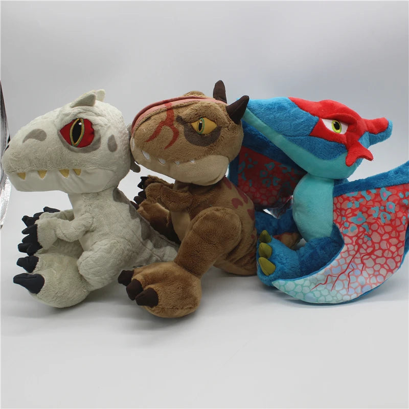 Jurassic Dinosaur Plush Toy – 9.8" (25cm) Soft Stuffed Dino Doll