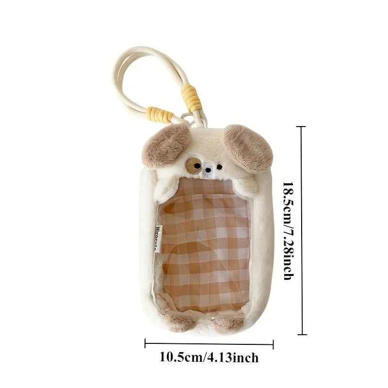 Cartoon Window Storage Bag Handle Walking Handbag Phone Bag