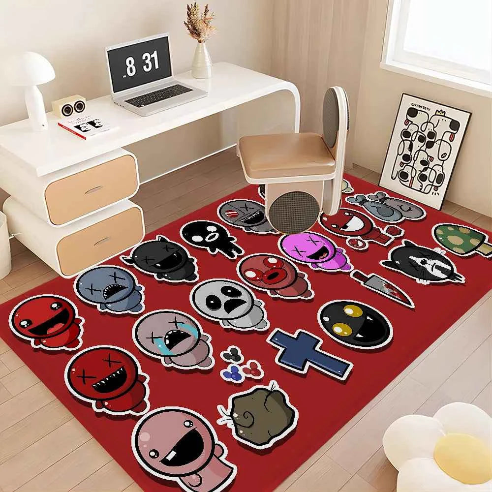 The Binding Of Isaac Door Mat Anti-slip Absorb Water Long Strip Cushion Bedroon Mat Bedside Mats