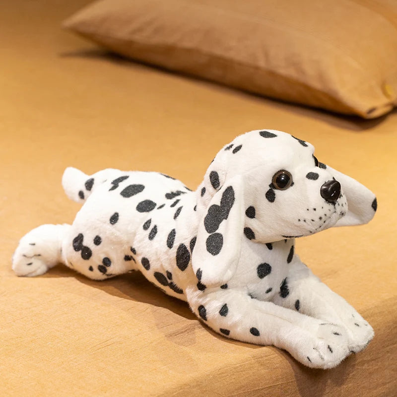 Realistic Dog Plush Toy – Lifelike Dalmatian, Rottweiler, Beagle & King Charles Puppy Dalmatian 19.7" (50cm)