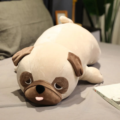 Cute Pug Dog Plush Toy – Kawaii Pug Stuffed Animal Pillow