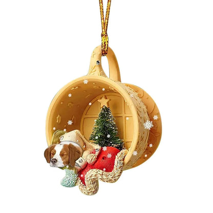 Cute Animal Christmas Tree Pendant (3.1 in) - Festival Party Ornament & Xmas Gift