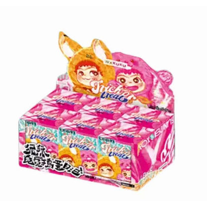 Wakuku Fox & Bunny Trick-or-Treat Blind Box - Surprise Bag Toy, Cute Action Figures, Anime Dolls, Keychain Collectibles