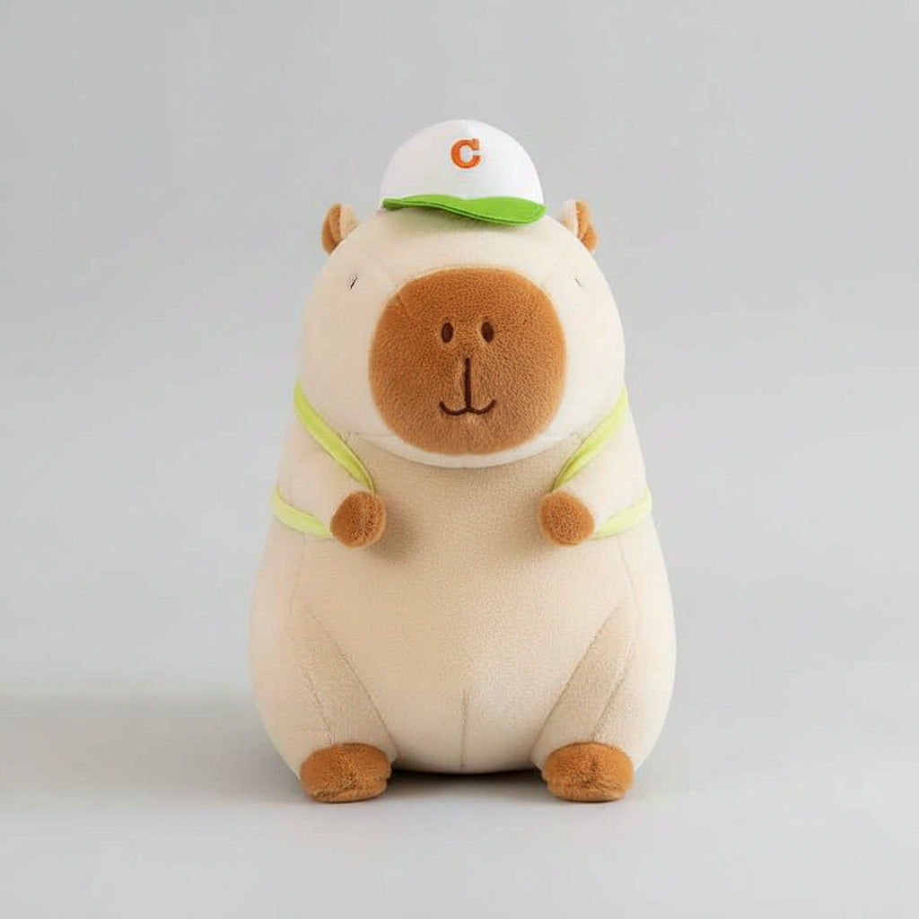 23cm Capybara Plush Simulation Capibara Anime Fluffty Toy Cute Doll Stuffed Animals Soft Doll Plush Christmas Thanksgiving Gift