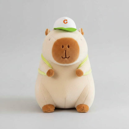 23cm Capybara Plush Simulation Capibara Anime Fluffty Toy Cute Doll Stuffed Animals Soft Doll Plush Christmas Thanksgiving Gift