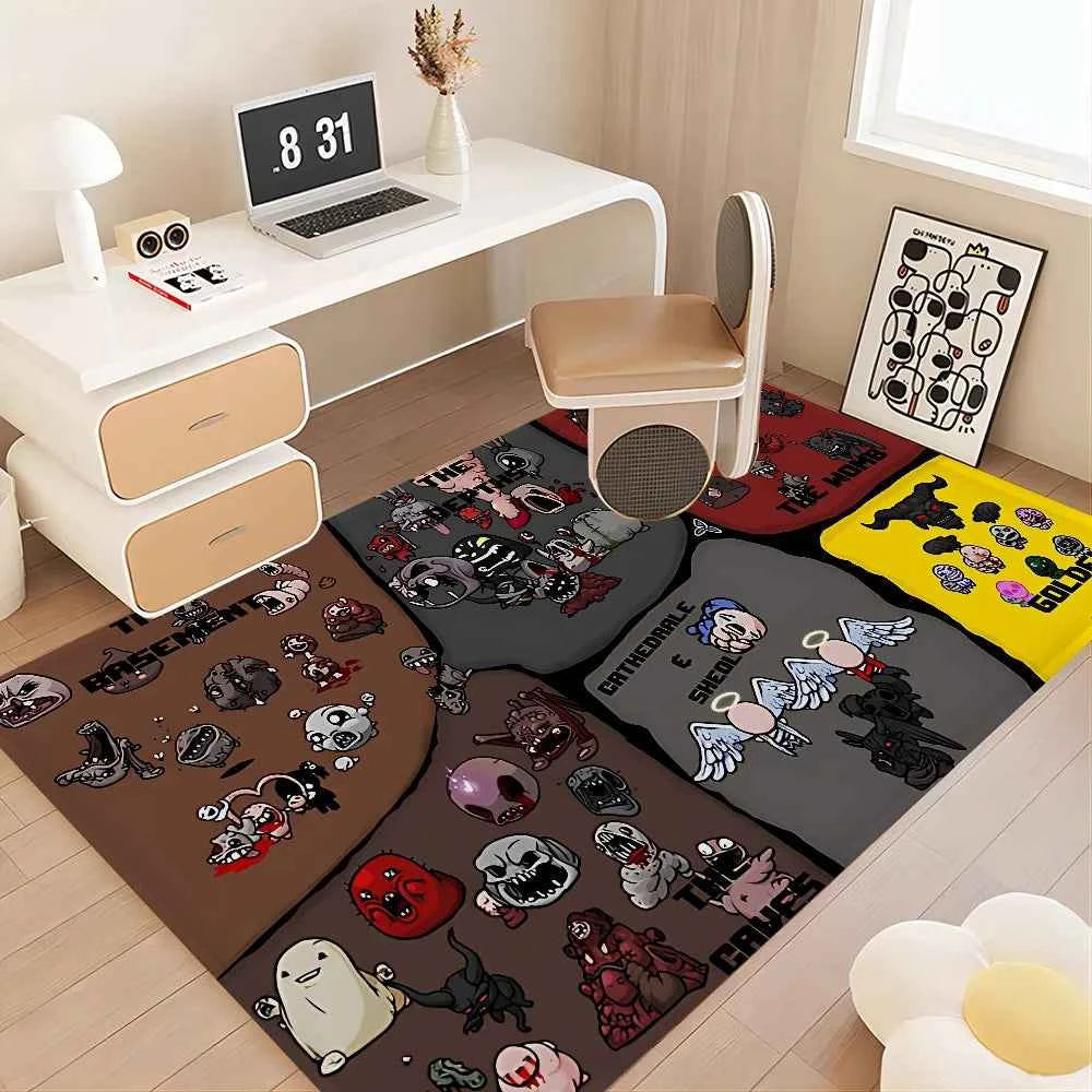 The Binding Of Isaac Door Mat Anti-slip Absorb Water Long Strip Cushion Bedroon Mat Bedside Mats