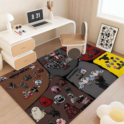 The Binding Of Isaac Door Mat Anti-slip Absorb Water Long Strip Cushion Bedroon Mat Bedside Mats