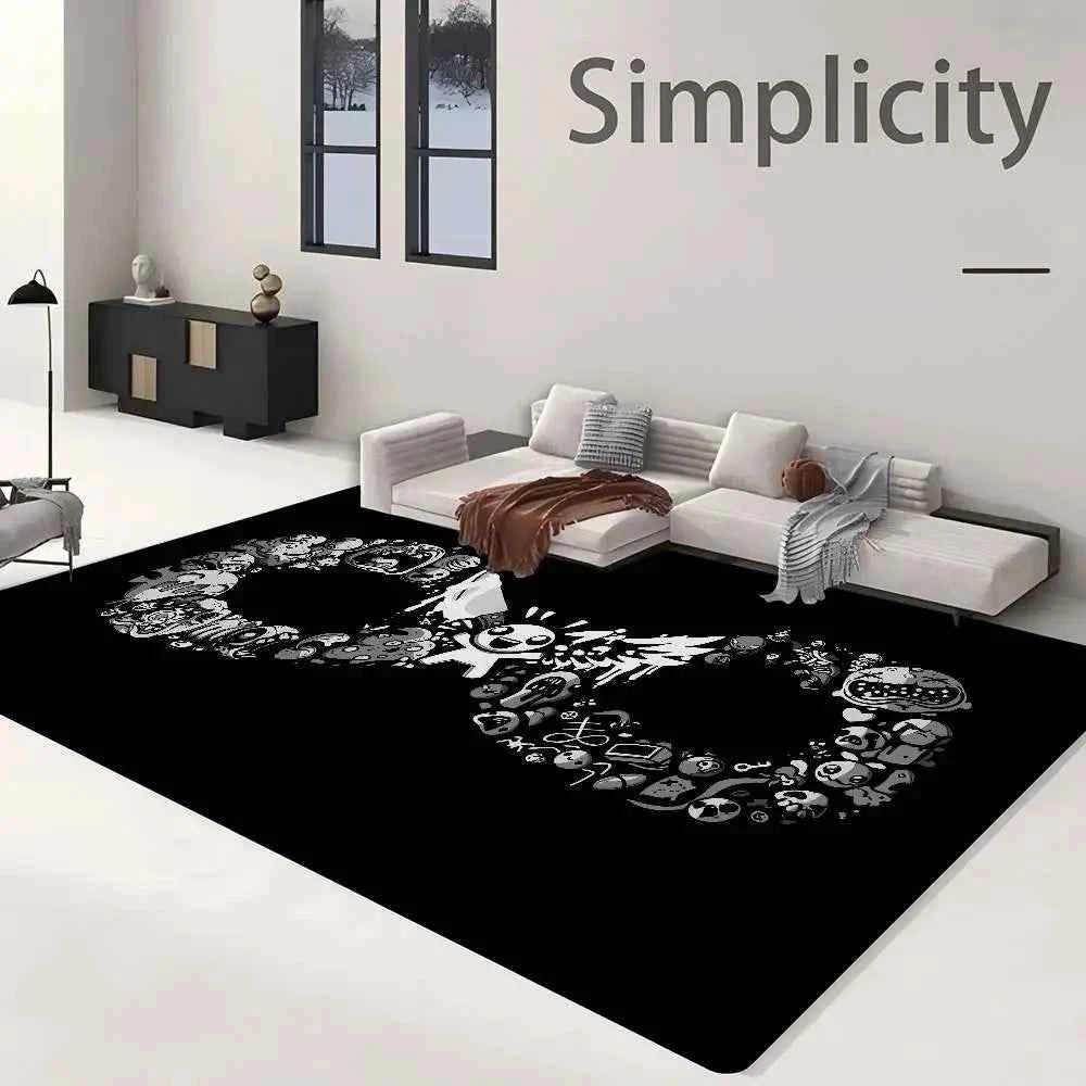 Game The Binding Of Isaac Entrance Door Mat Washable Non-Slip Living Room Sofa Chairs Area Mat Kitchen Welcome Doormat