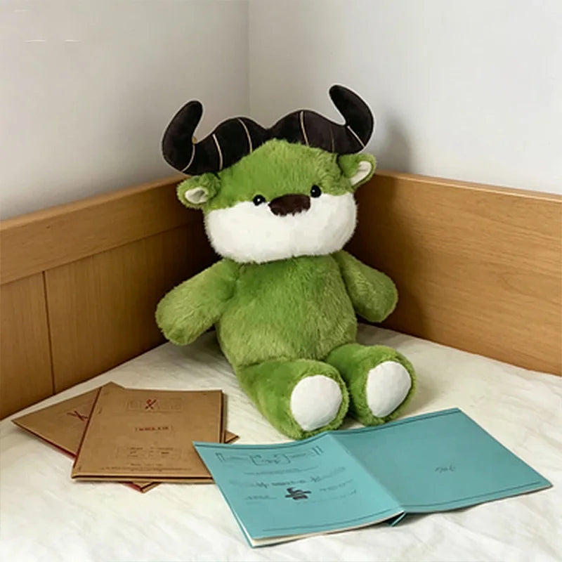 Cute Cow Plush Toy – Soft Stuffed Cow Companion Plush C 15.7" (40cm)